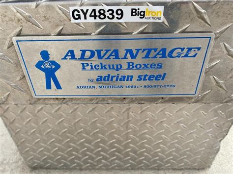 advantage pickup boxes adrian steel|adrian steel push button box.